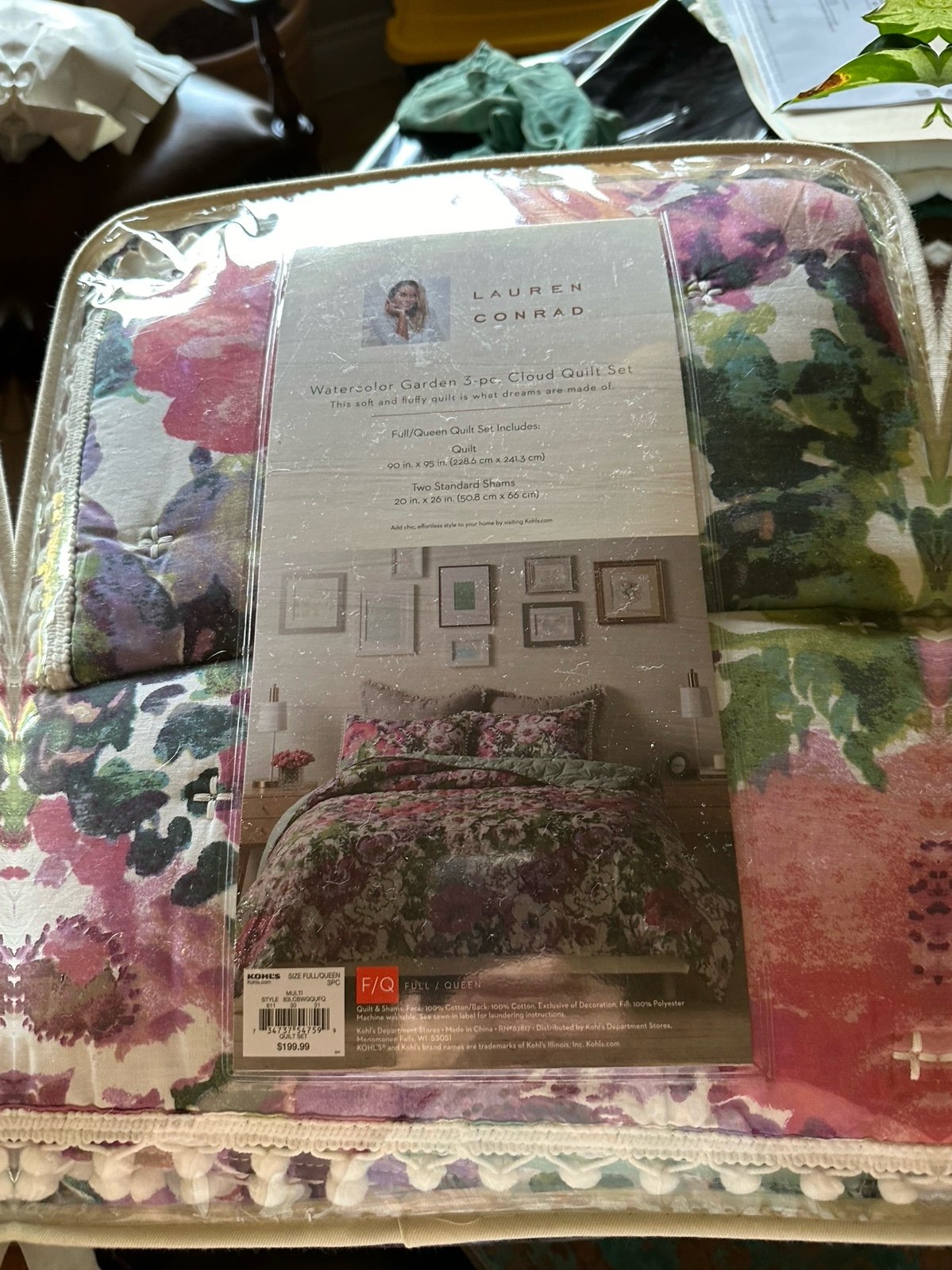 Full/Queen Quilt Set Brand New