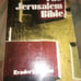 The Jerusalem bible softback book used oop religion