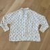 Revolve - Tell Your Friends Dolman Silk Shirt in Plaisantin Cream & Black