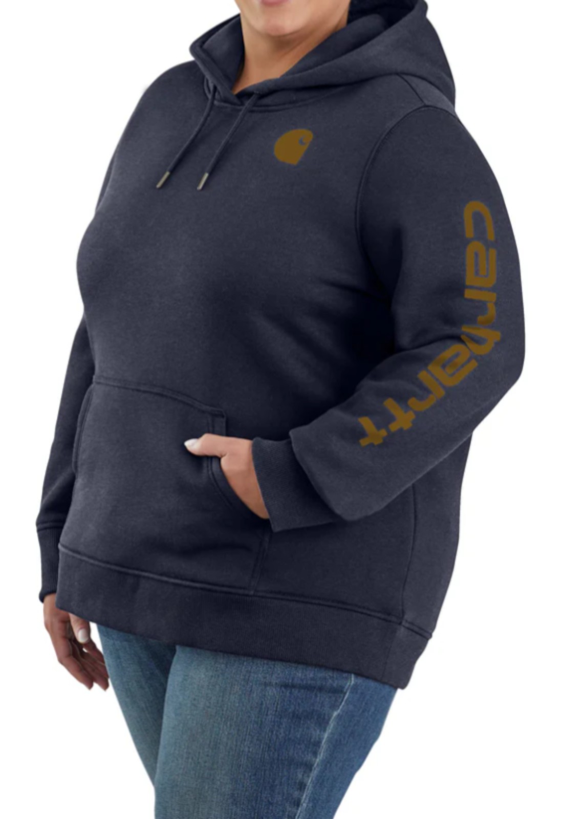 Carhartt Relaxed Fit Midweight Logo Sleeve Graphic Hoodie Size 2X MSRP 64.99