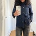 rag & bone denim car coat (size: XXS)