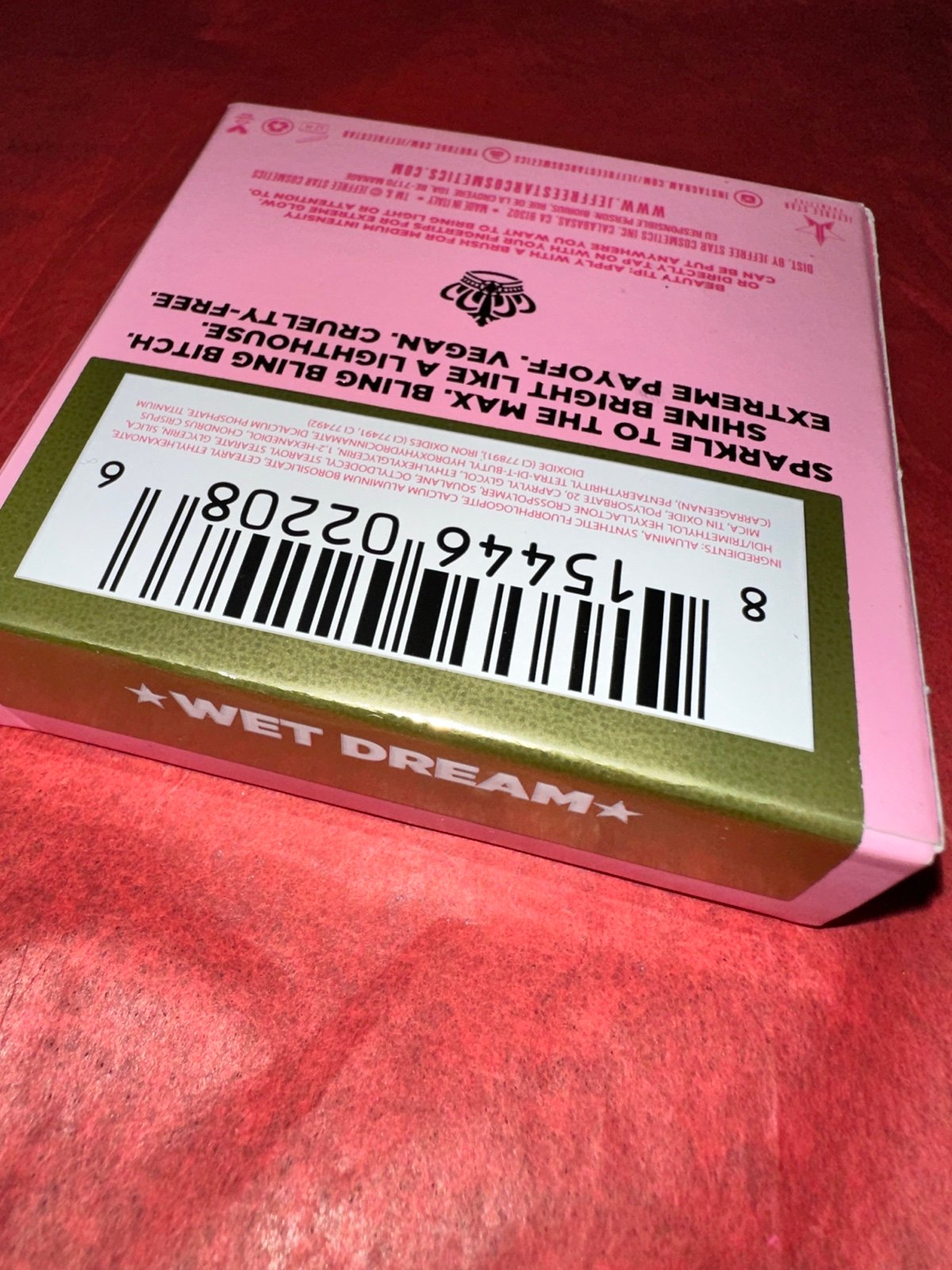 Jeffree Star Cosmetics Supreme Frost Highlighting Powder WET DREAM New with Box