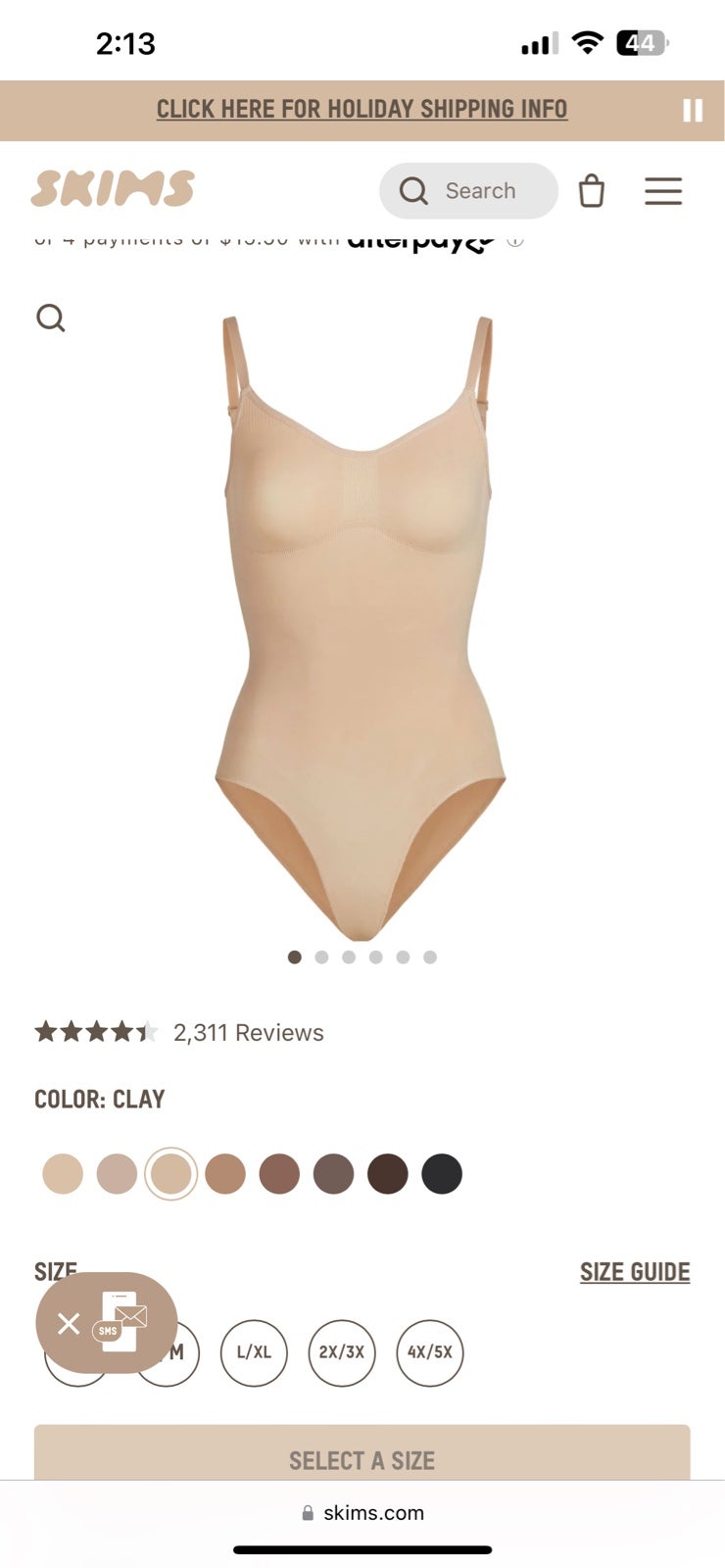SKIMS BODYSUIT