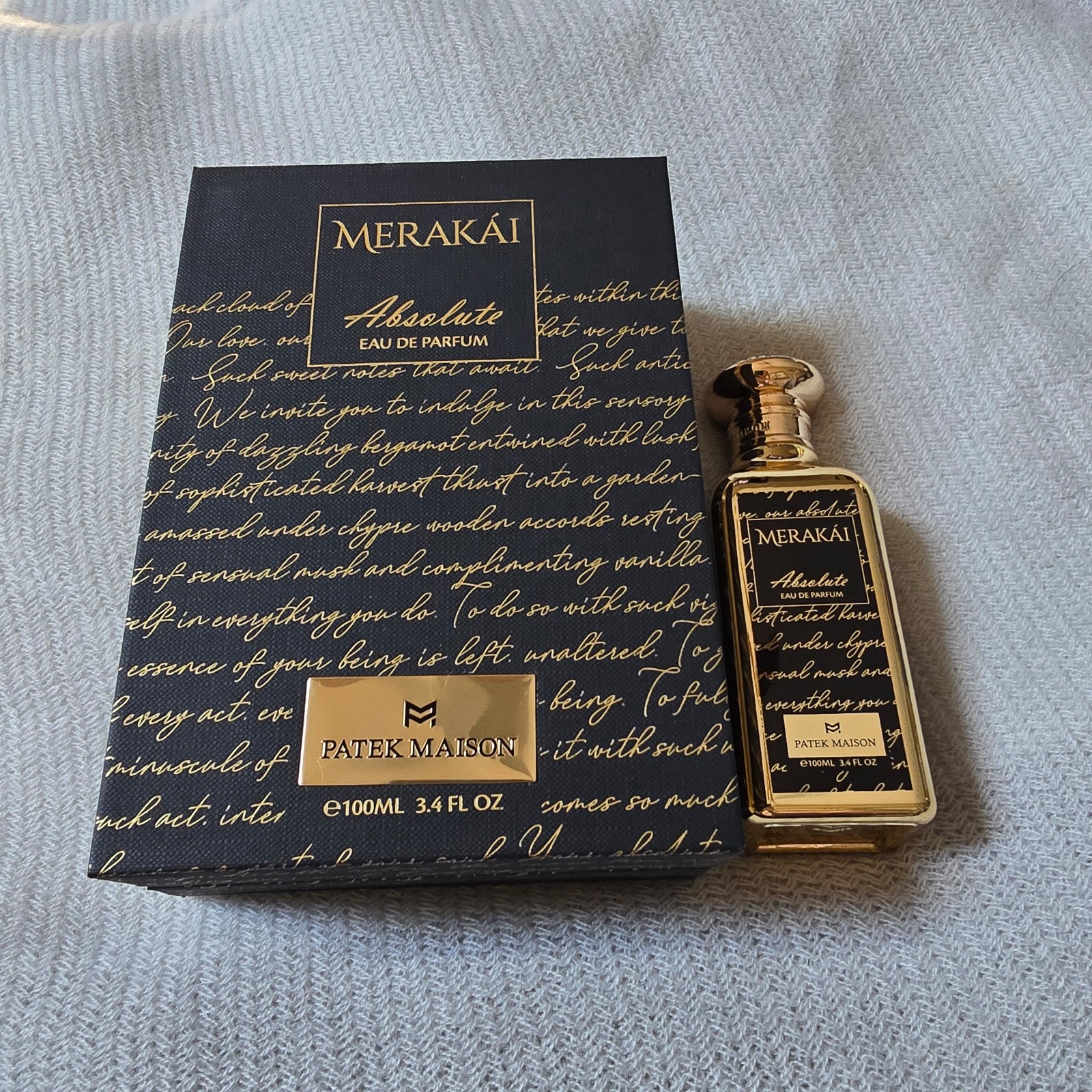 Patek Maison Merakai Absolute 3.4 oz 100ml Eau De Parfum Spray, Unisex