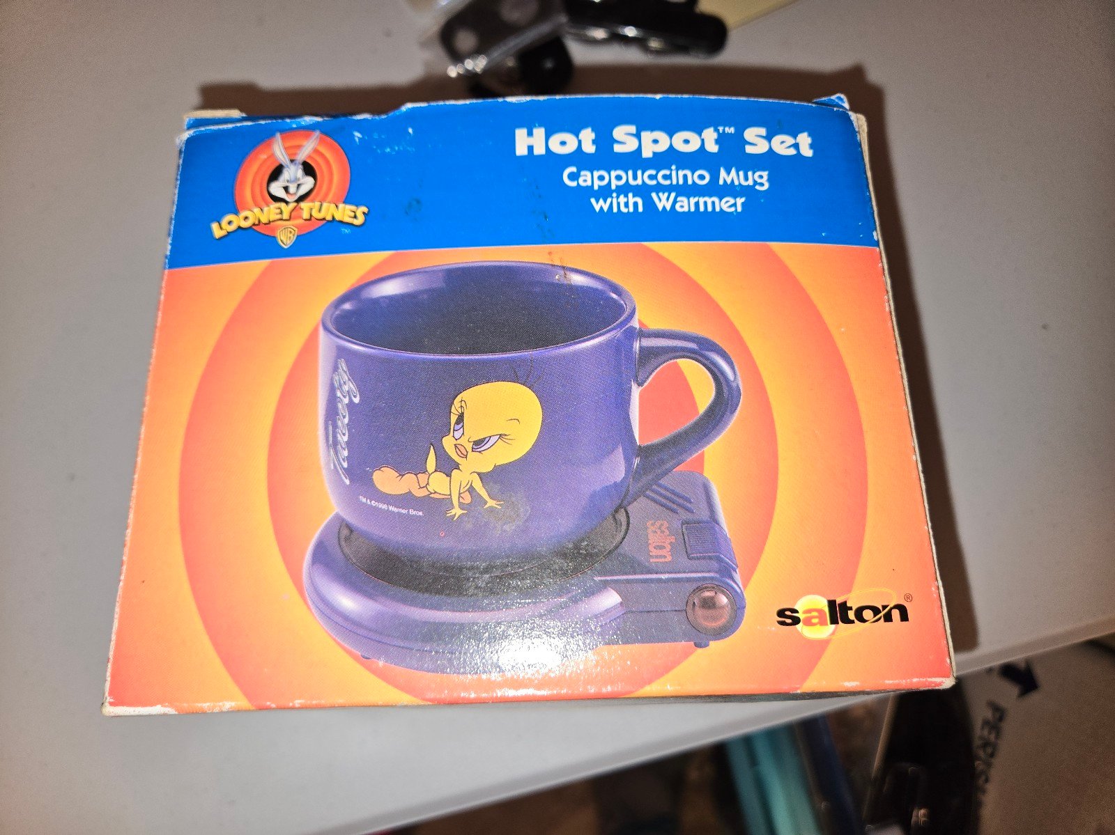 Vintage Tweety Bird Hot Spot Set - In Box
