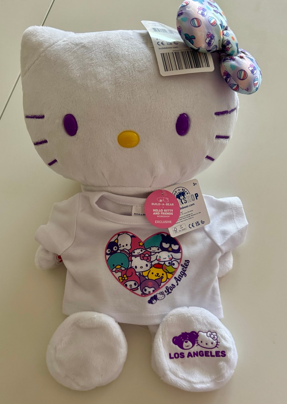 Hello Kitty build a bear LA exclusive