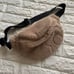 【SALE】MARY QUANT Body Bag Beige Fur