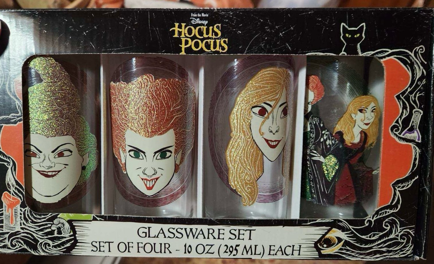 Hocus Pocus Glassware Set