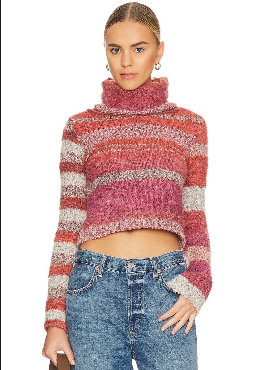Free people striped sweater