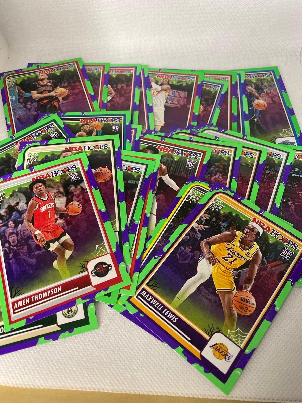 30 Nba hoops parallels with rookies