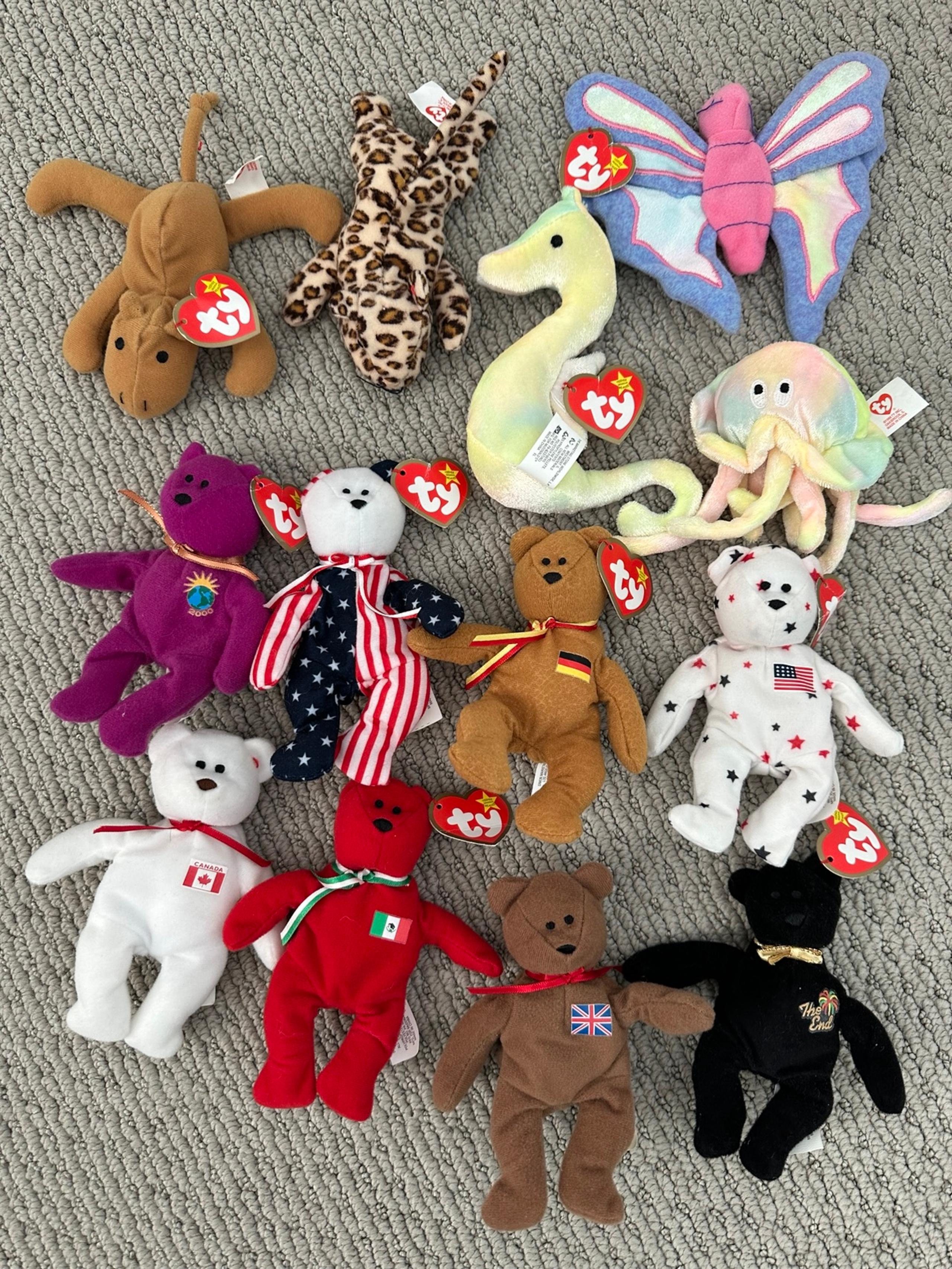 Vintage McDonald’s 90s TY Teenie Original Beanie Babies 13 pcs