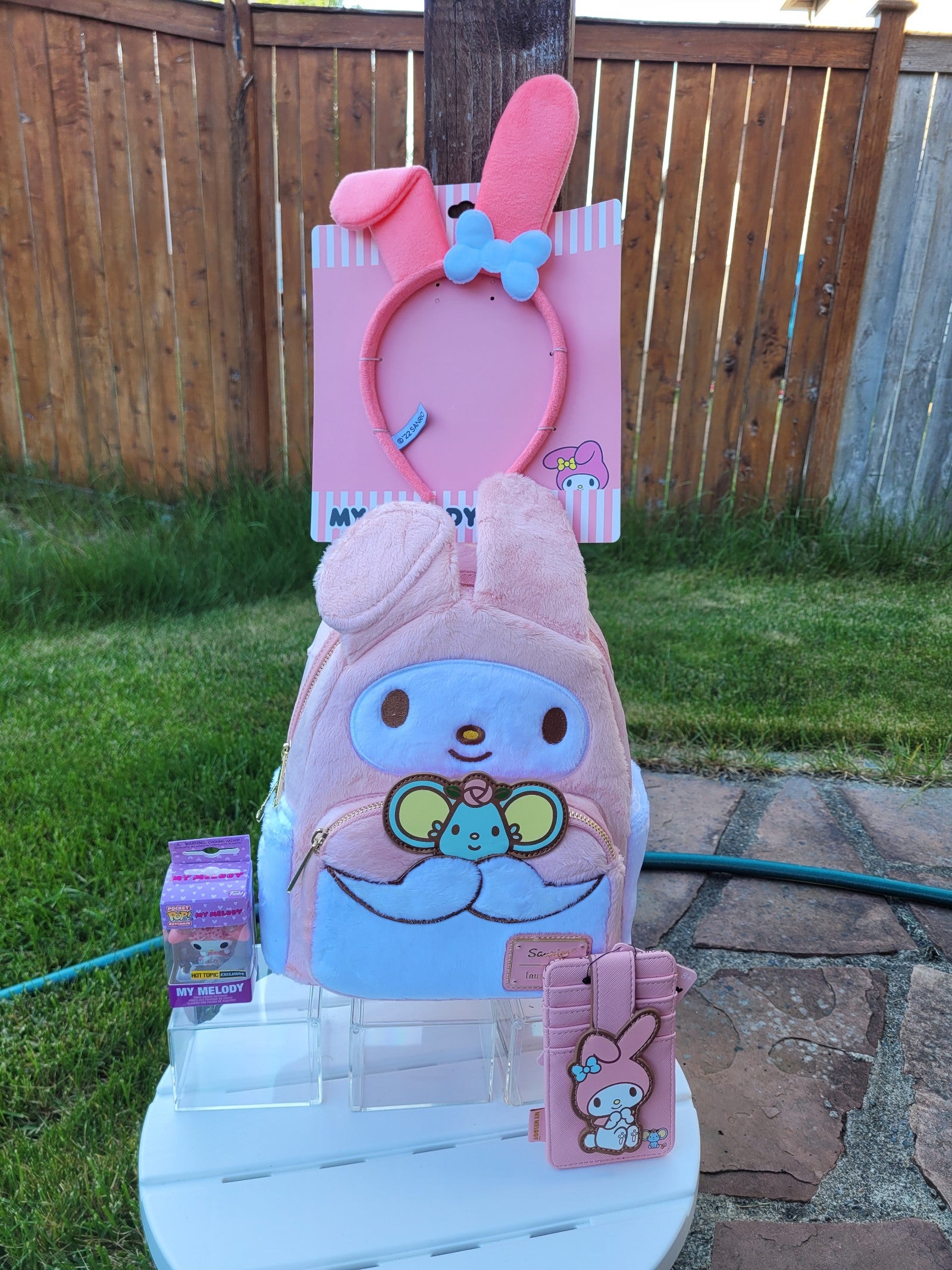 Loungefly Sanrio My Melody Figural Mini Backpack set C