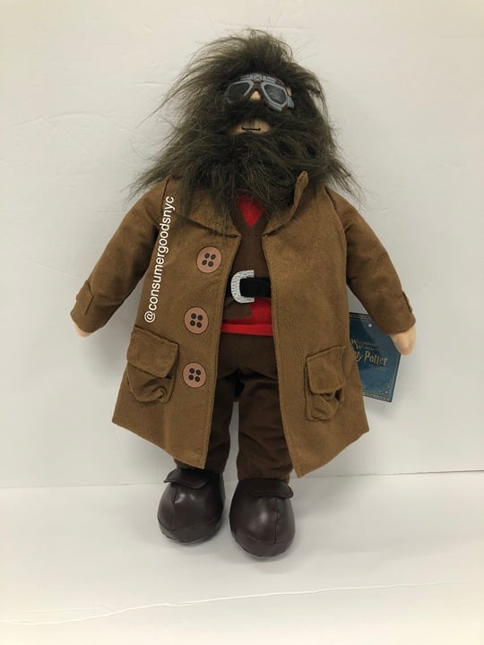 Harry Potter Rubeus Hagrid Magical Creatures Motorbike Adventure Plush 14" NWT