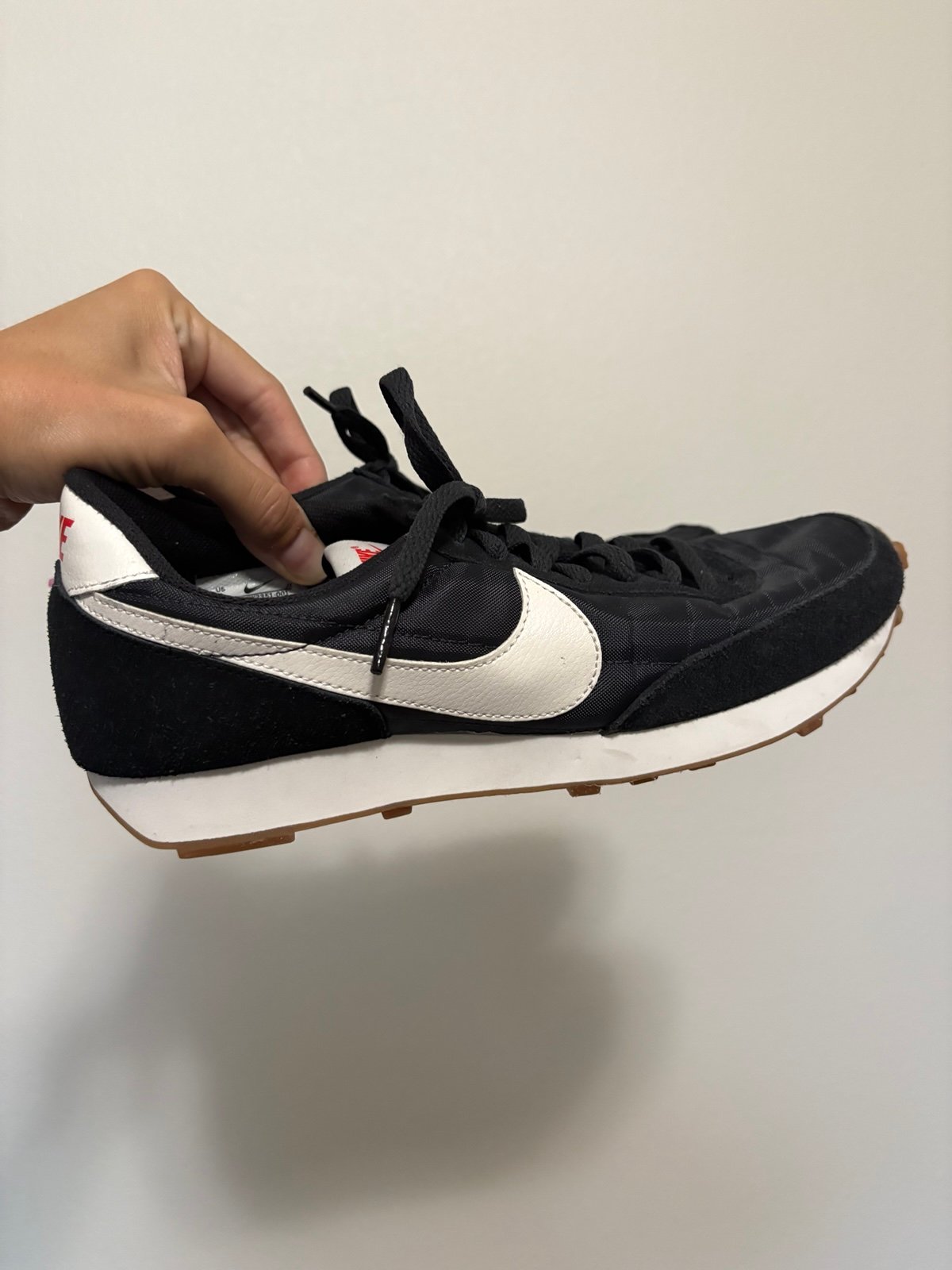 Nike Daybreak Sneakers Shoes black womens size 9