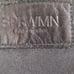 SPRWMN Black 100% Soft Lamb Leather Skinny High Waist Flattering Leggings-Small