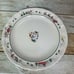 Pfaltzgraff SNOW VILLAGE Snowman Farm Green Ring Stoneware Dinner Plates Set 4