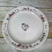 Pfaltzgraff SNOW VILLAGE Snowman Farm Green Ring Stoneware Dinner Plates Set 4