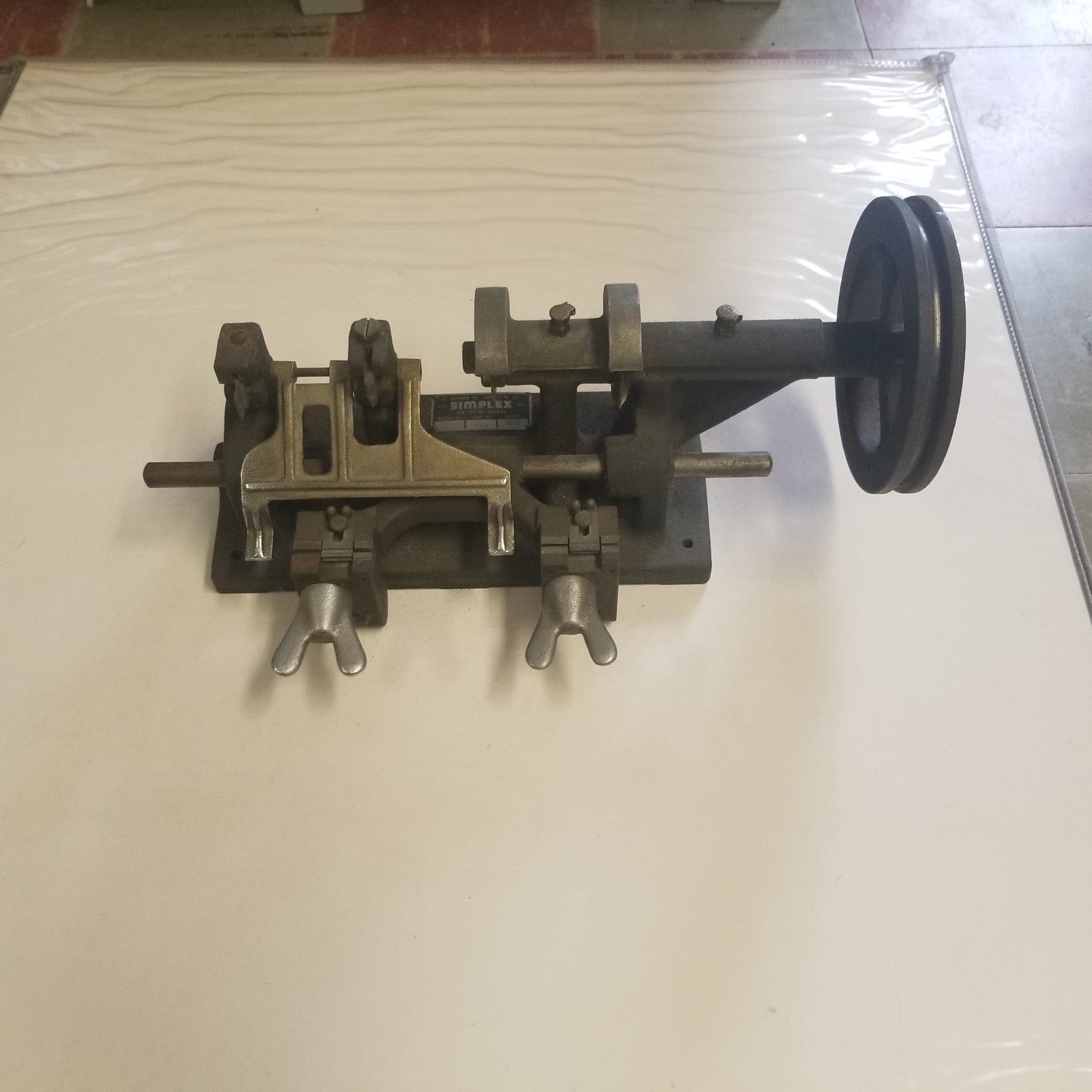 Vintage Simplex 6200 Key Cutter Machine, Nice Shape