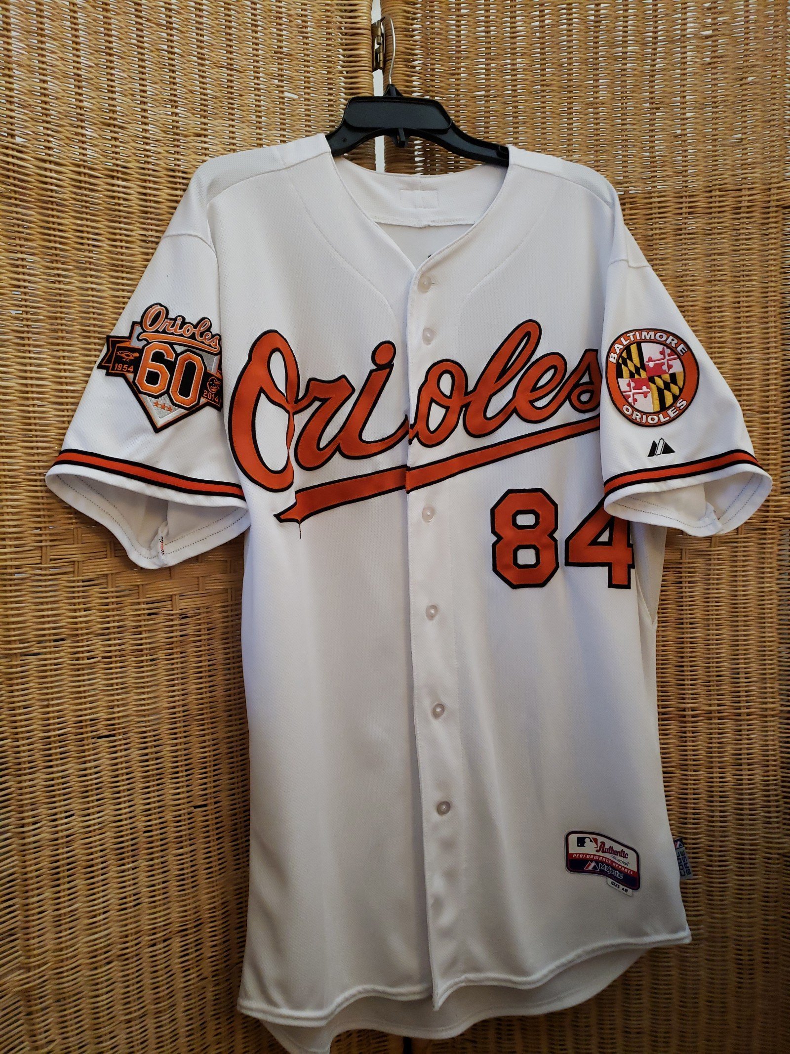 Baltimore Orioles Autographed Jersey
