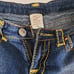Rare Y2K Vintage True Religion Joey Rainbow Stitch Denim Shorts SZ 26