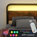 Brand New |Queen Size Bed Frame, Metal Queen Bed Frame with Led Headboard