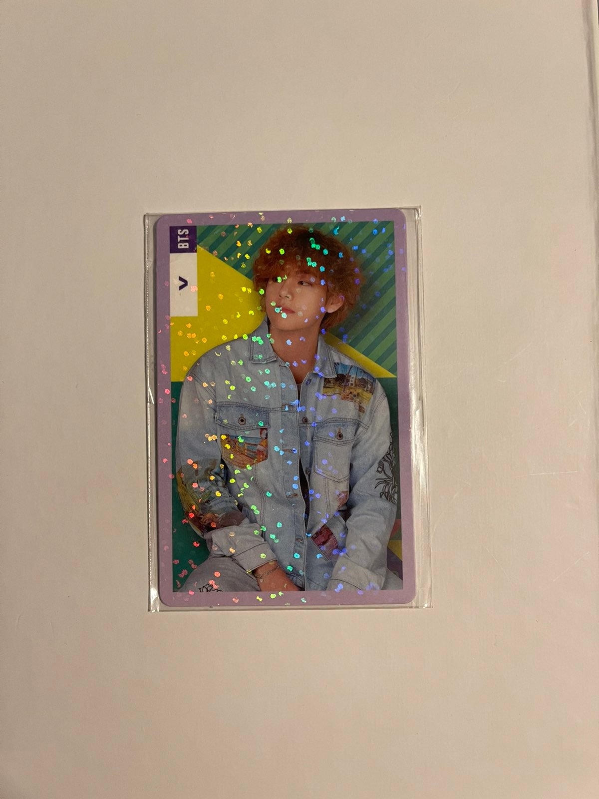 BTS x Tokopedia V Holo Photocard