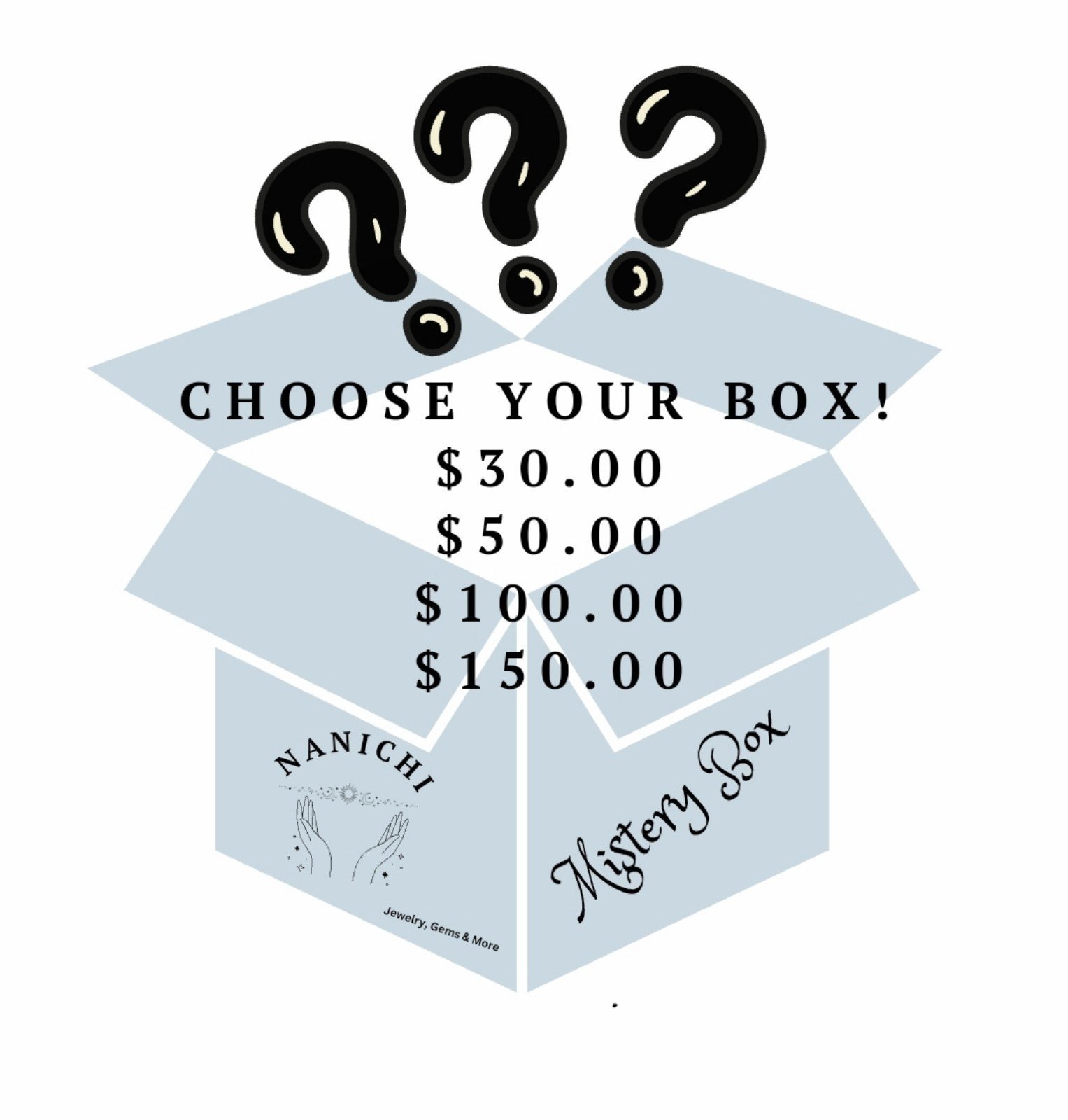 Crystal and Gemstone Mistery Box
