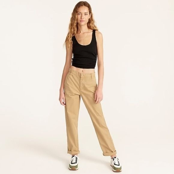 J Crew Slouchy boyfriend chino pant, AV253 Size 32