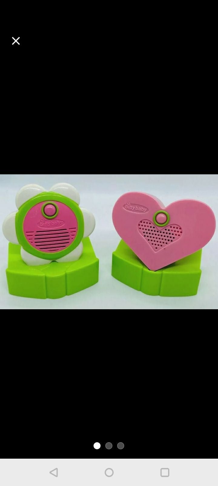 Bitty Baby Crib Monitors (new n box)