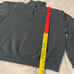 Skims 1/4 zip sweatshirt spruce color size Medium