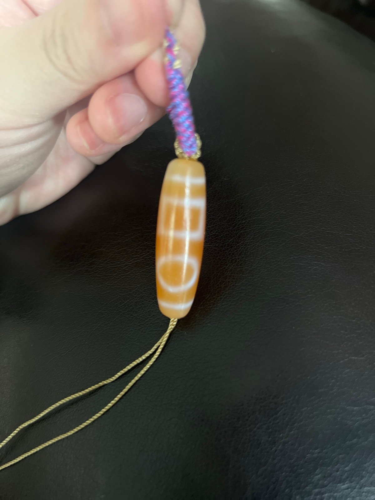 necklace Dzi