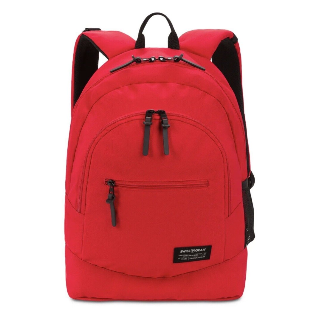 SWISSGEAR 2821 Laptop Backpack - Swiss Red High School, College, Hiking New
