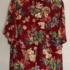 Vintage Reyn Spooner Hawaiian Shirt Santa Claus Mele Kalikimaka Mens Large