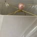 Luster Pink/White Bow Ceramic Table Lamp
