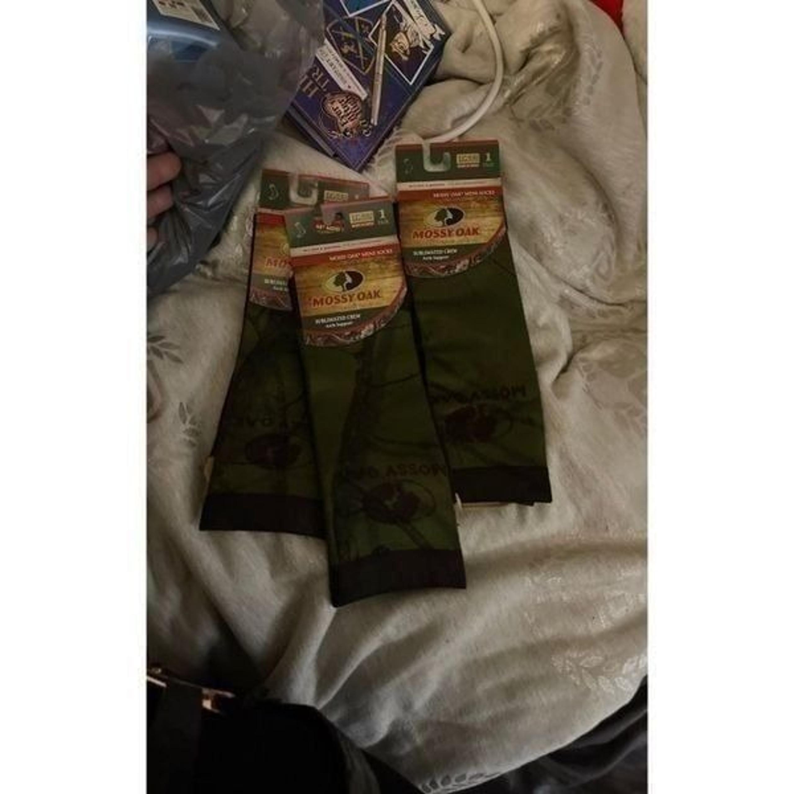 4x PAIRS MOSSY OAK MEN'S SOCKS (NEW)