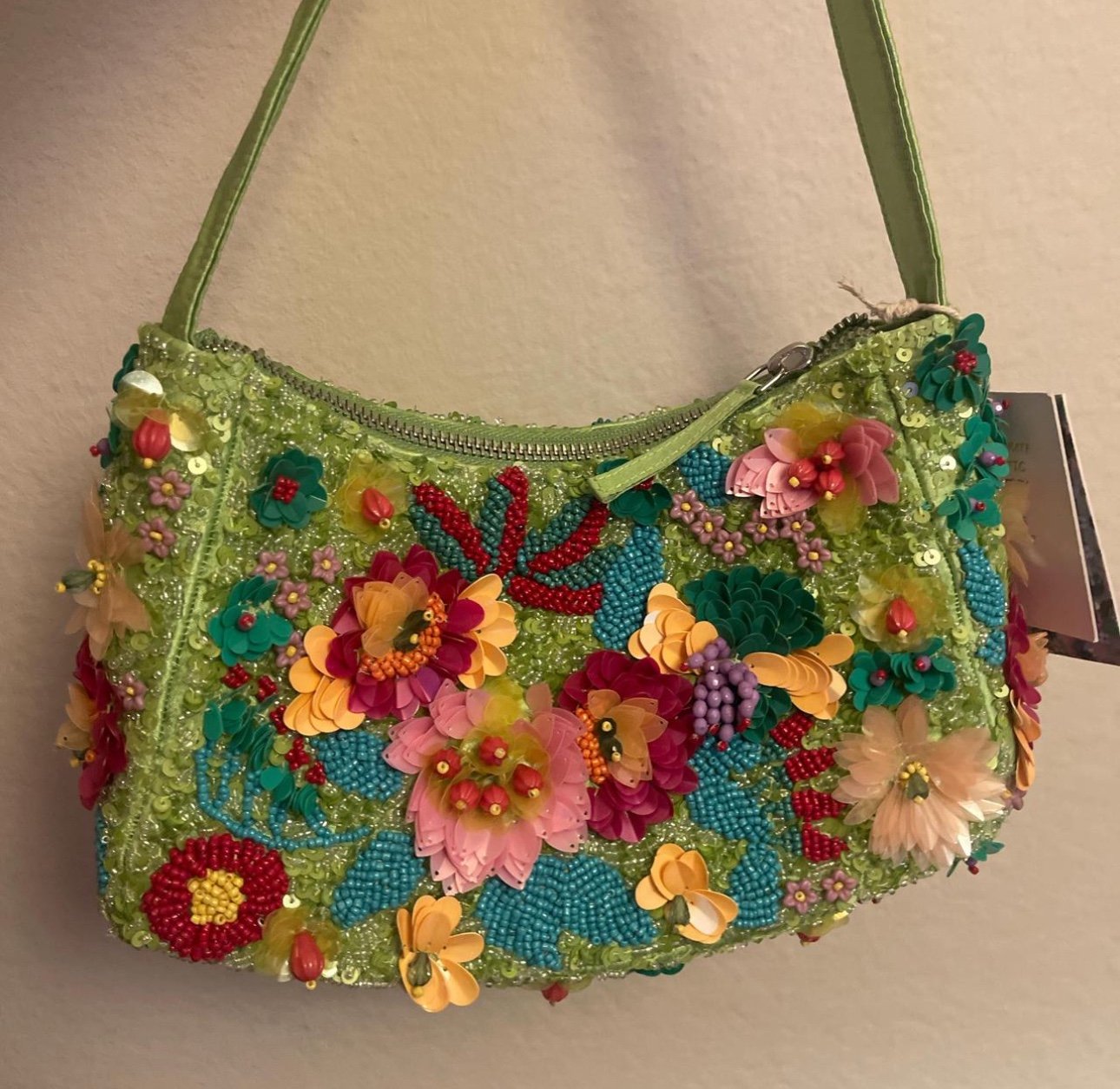 Viral Beaded Bag NWT