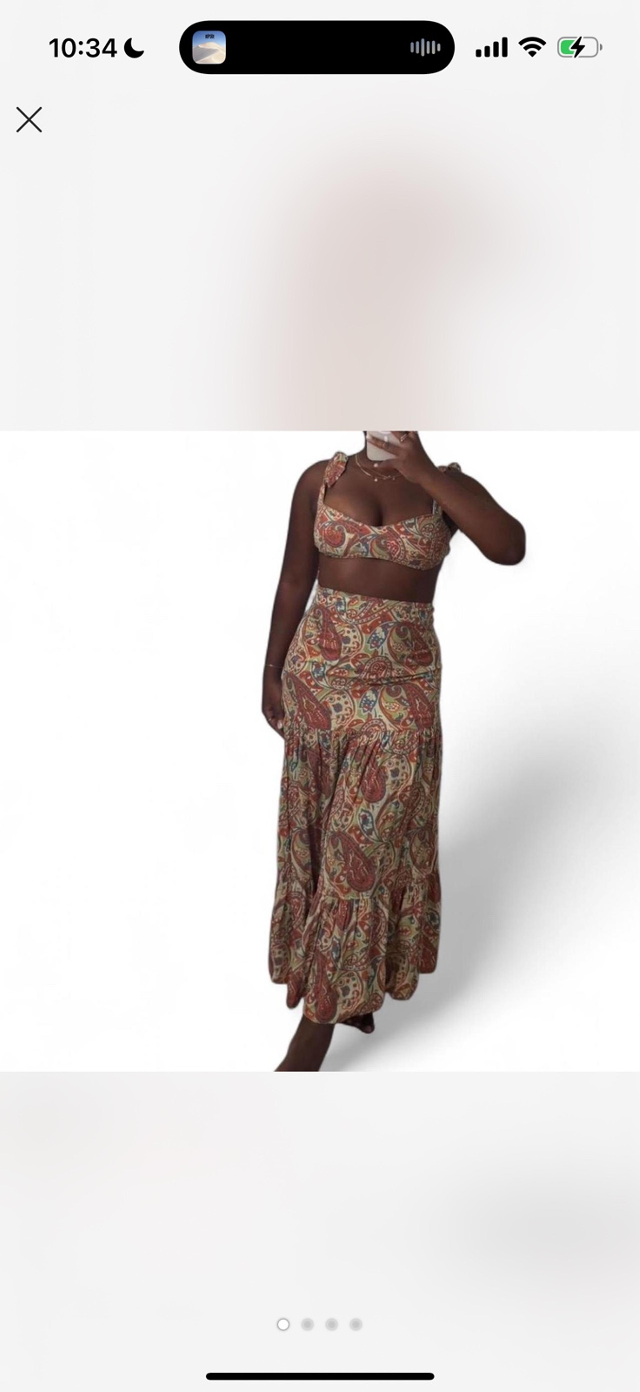 Skirt set