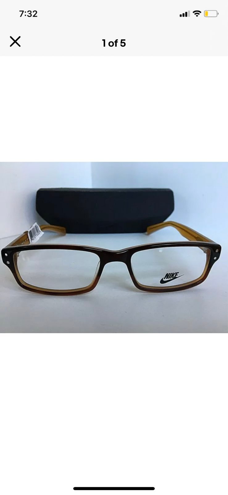 New Nike Men's Eyeglasses Frame