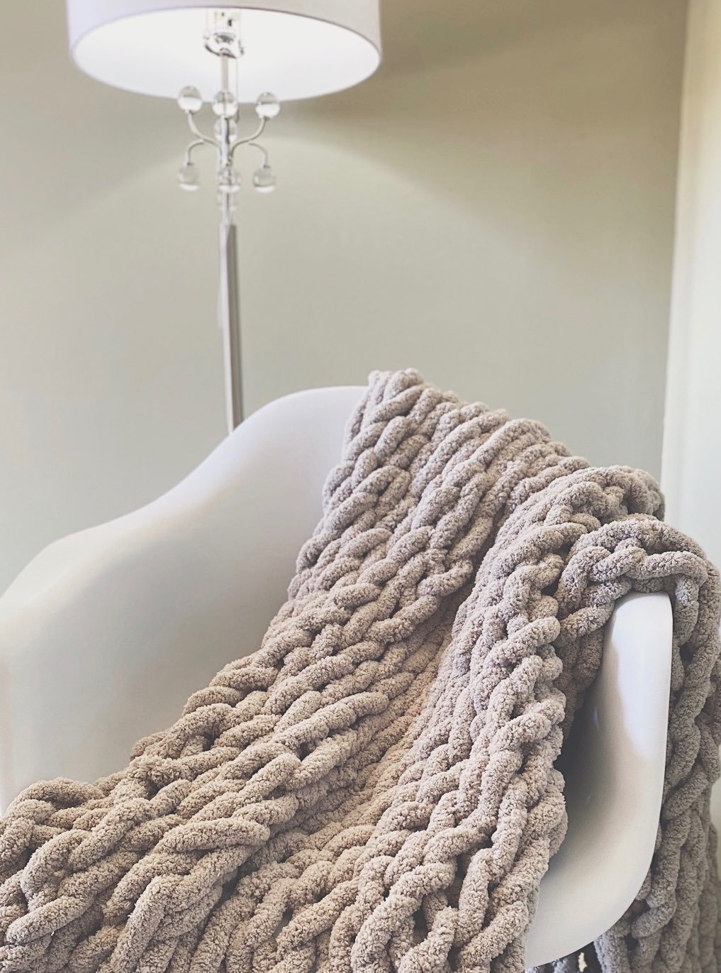 Chunky Knit Blanket