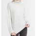 NWT Express Cozy Knit Ribbed Turtleneck Sweater L Silver Heather Gray