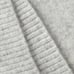 NWT Express Cozy Knit Ribbed Turtleneck Sweater L Silver Heather Gray