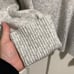 NWT Express Cozy Knit Ribbed Turtleneck Sweater L Silver Heather Gray