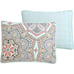 VCNY Home Yara Medallion Reversible 3PC. King Quilt and 2 Pillow Shams, Multi