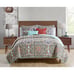 VCNY Home Yara Medallion Reversible 3PC. King Quilt and 2 Pillow Shams, Multi