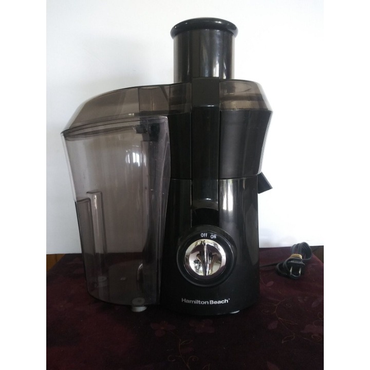 Hamilton Beach 67601 Juicer Machine Big Mouth Extractor Black Type CJ 14