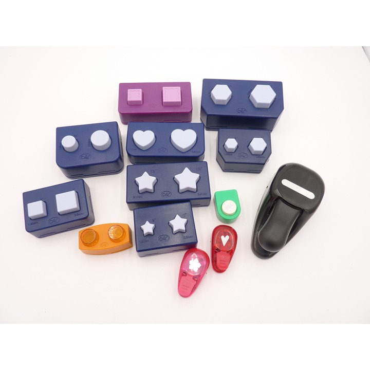 Creative Memories EK Success punches paper shapers Lot of 13