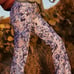 NWT FREE PEOPLE FP Movement Printed Cascade Flares - Small