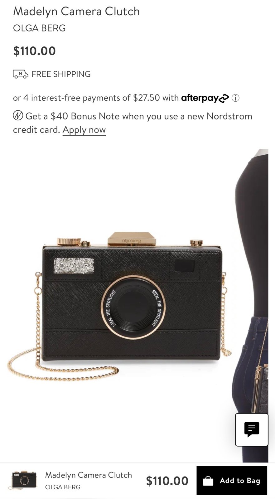 Olga Bero camera bag
