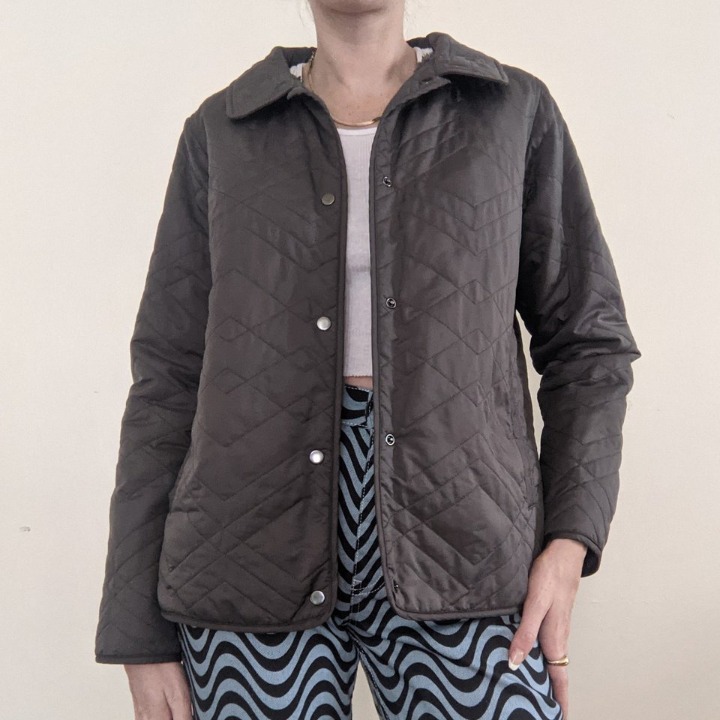 Patagonia Gray Quilted Los Gatos Jacket