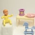 Adorable vintage Barbie Baby Toy Set
